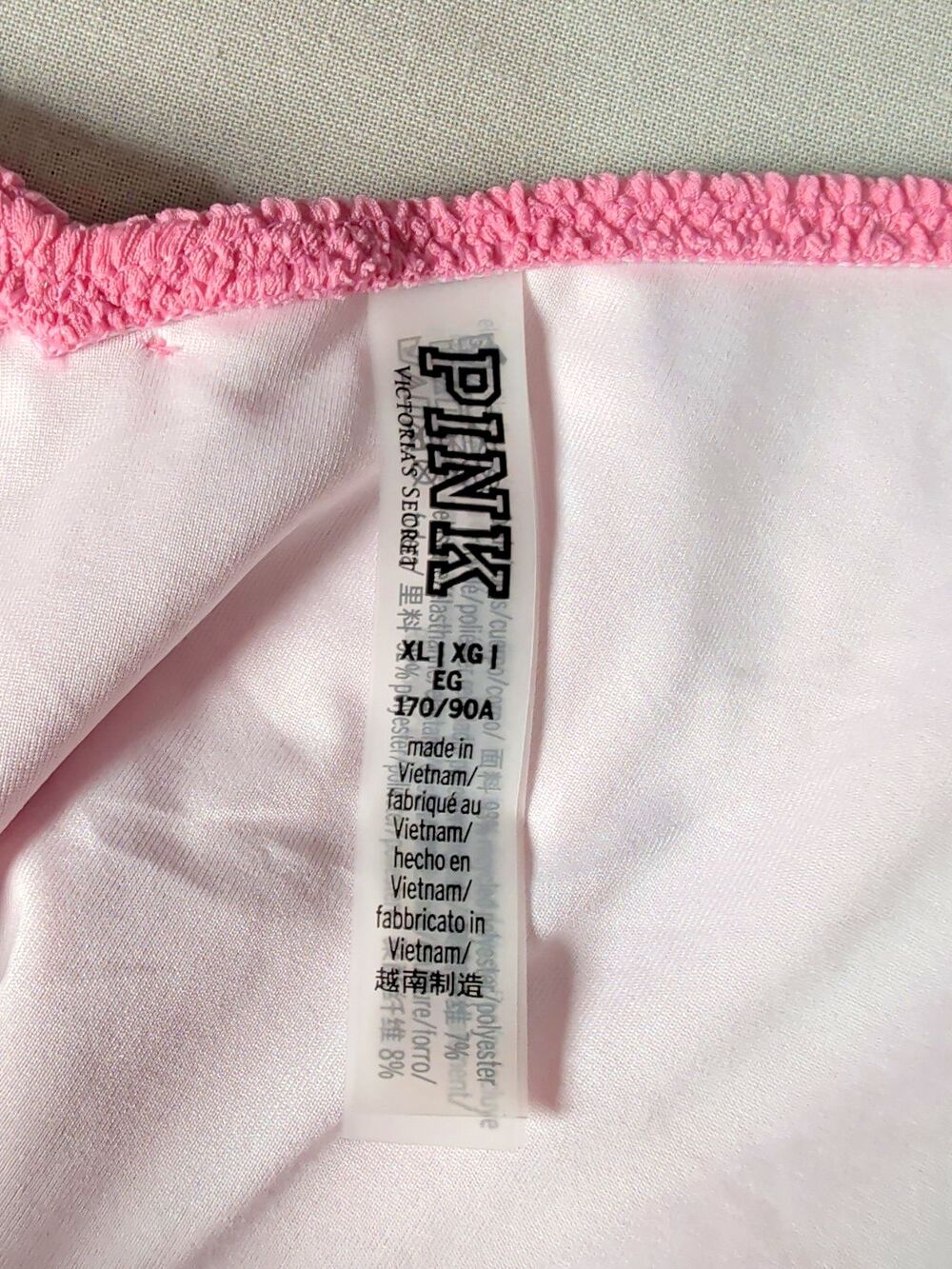 Victoria’s Secret Pink High Leg Cheeky Swim Suit Bikini Bottom Size XL NEW! - Picture 4 of 11